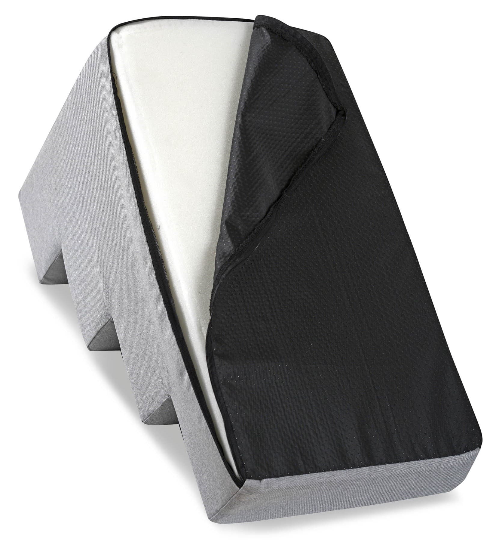 Schodki dla psa lub kota 4 stopniowe ROZBIERALNE antyslip Szare